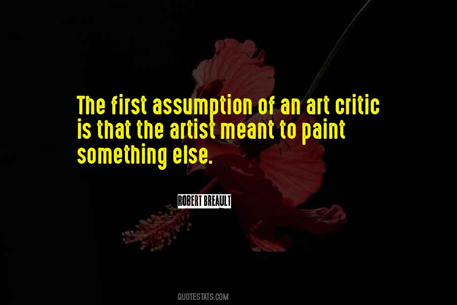 Art Critic Quotes #1559518