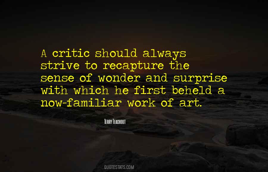 Art Critic Quotes #1810576