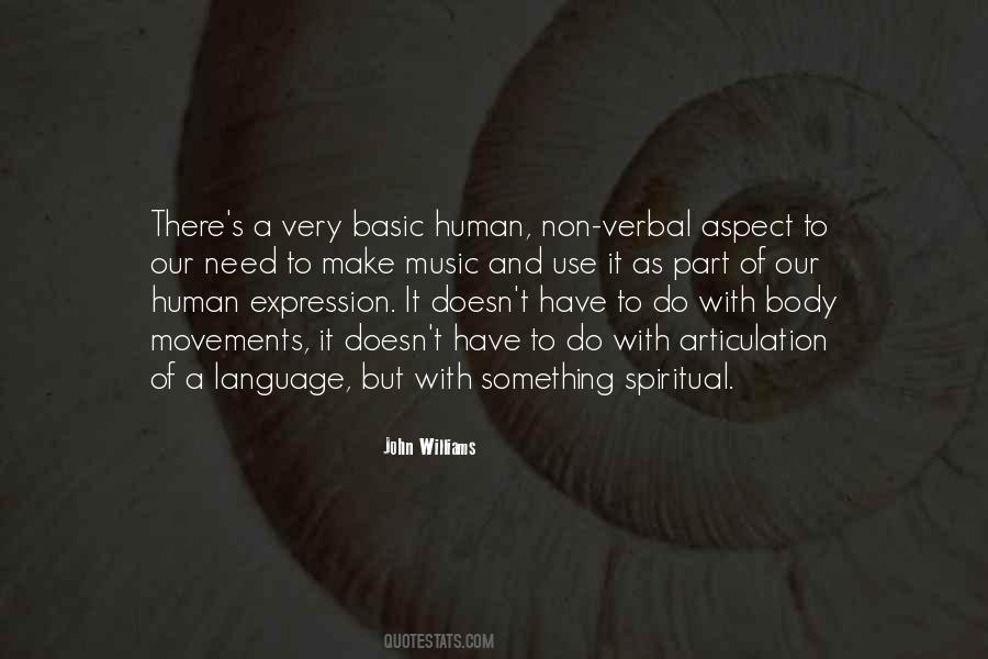Basic Human Need Quotes #1315408