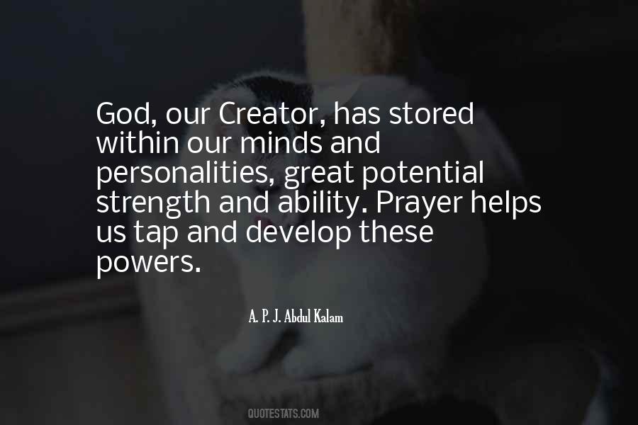 Quotes About Our Creator #251706