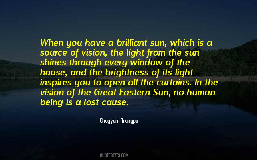 Sun Brightness Quotes #677821