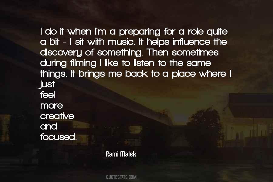 Quotes About Influence Of Music #1545016
