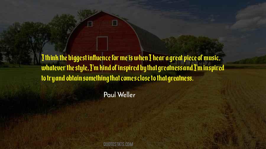 Quotes About Influence Of Music #390115