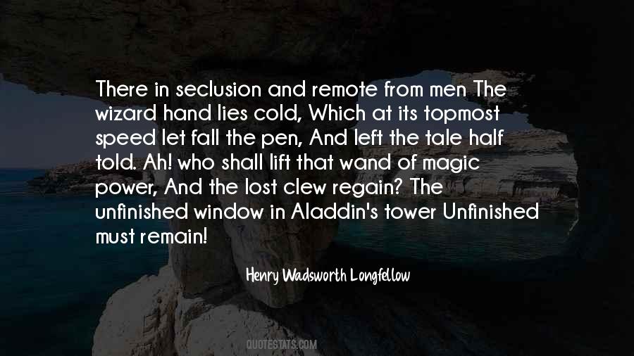 Quotes About Seclusion #1301180