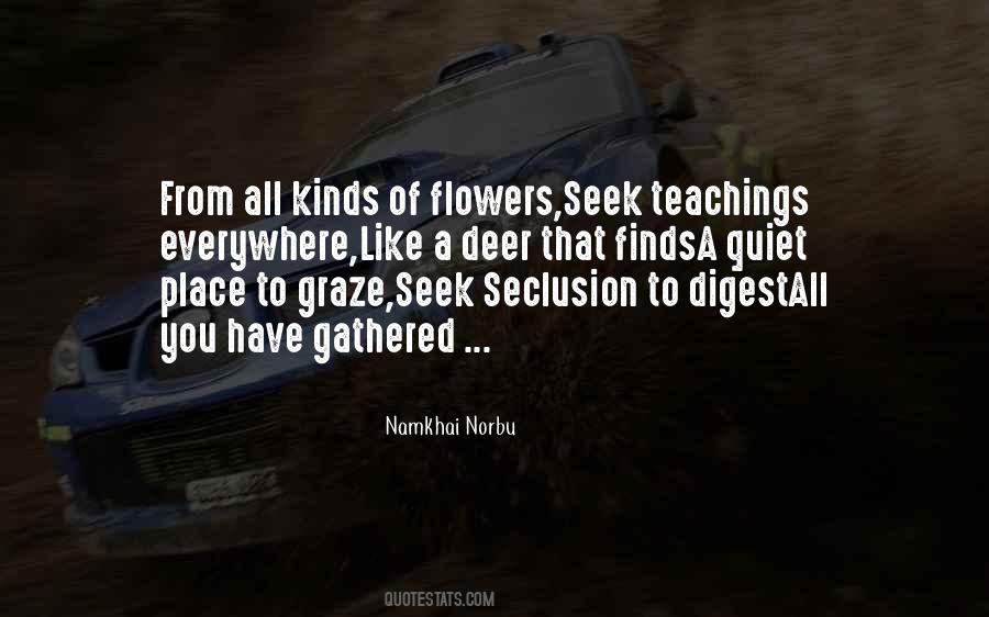 Quotes About Seclusion #1342900