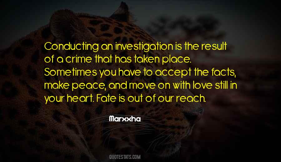 Quotes About Crime Investigation #743198