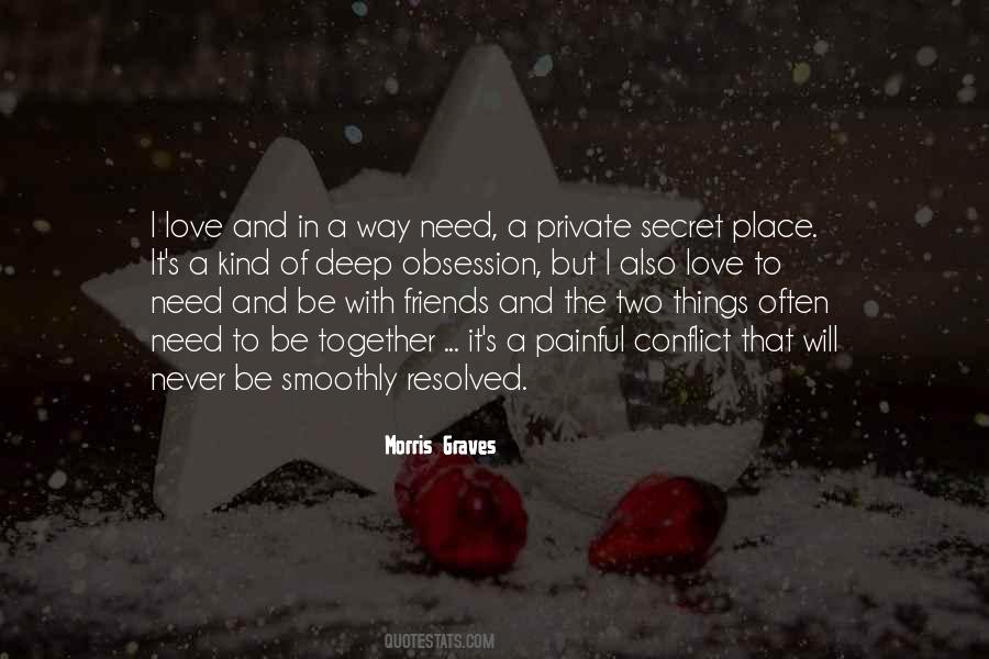 Quotes About Secret Love #2585