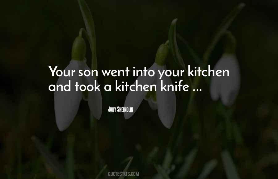 Quotes About Kitchen Knives #1461489