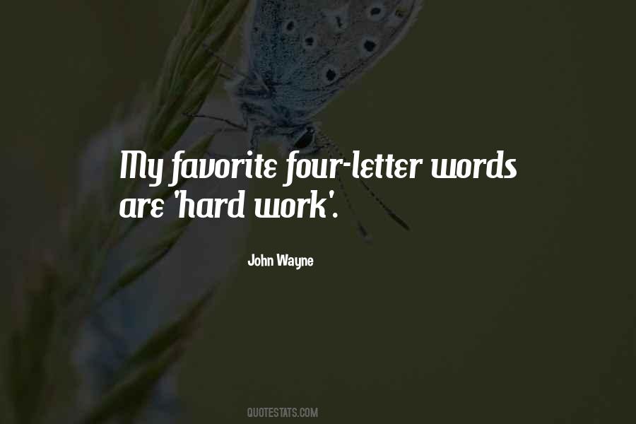 Quotes About Four Letter Words #887386