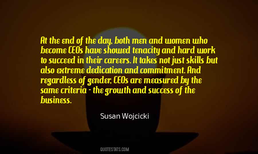Quotes About Commitment And Hard Work #1808225