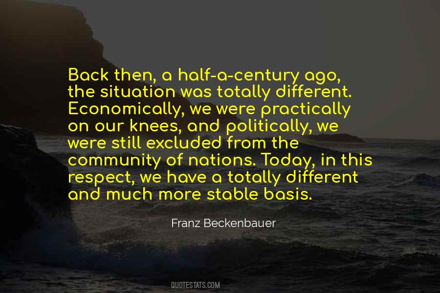 Quotes About Beckenbauer #57502