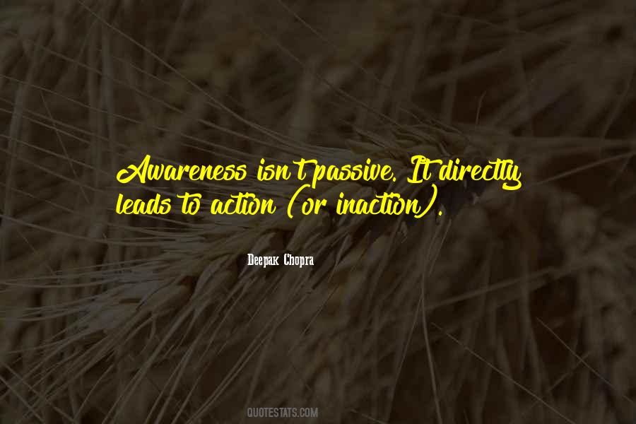 Action Inaction Quotes #1141646