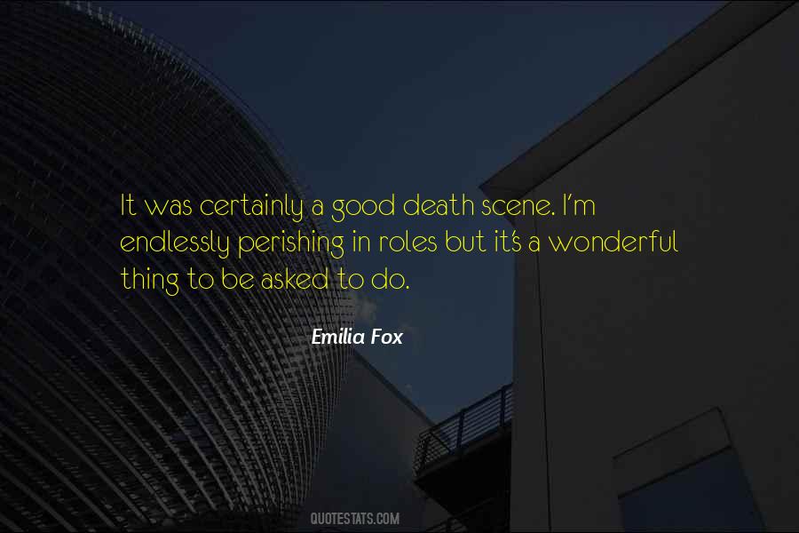 Quotes About Good Death #1485200