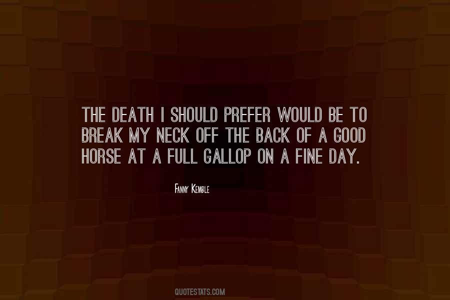 Quotes About Good Death #4311