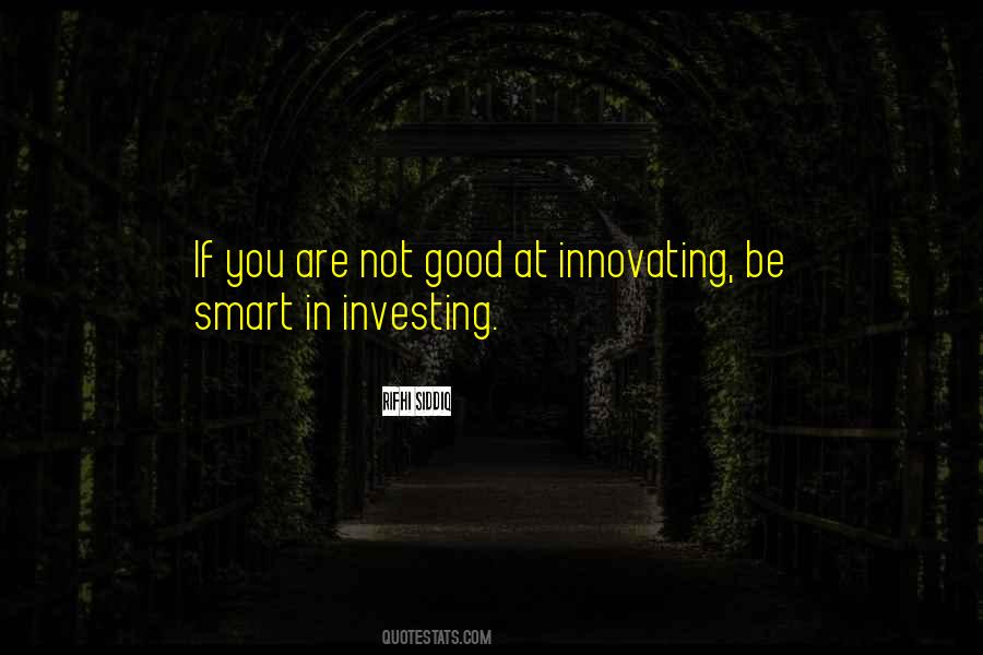 Quotes About Innovation In Business #1414459