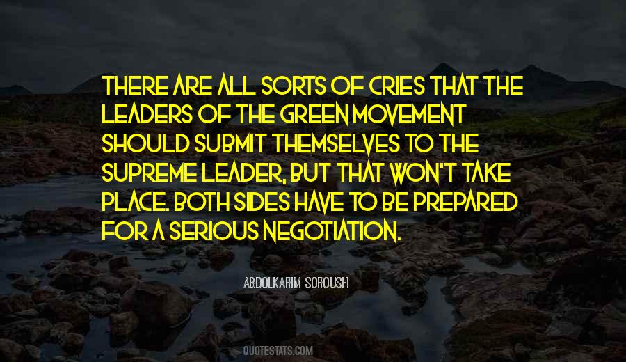 Quotes About Negotiation #123923