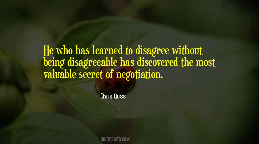 Quotes About Negotiation #131749