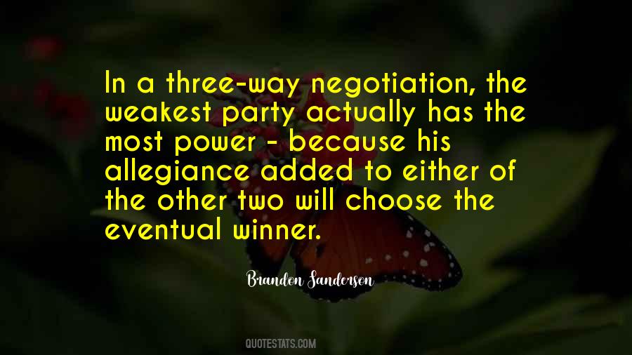 Quotes About Negotiation #210609