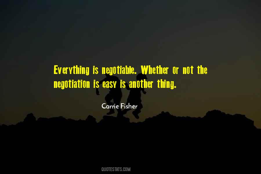 Quotes About Negotiation #543657