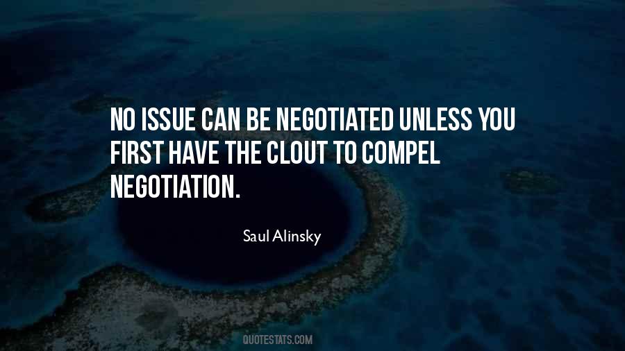 Quotes About Negotiation #584522
