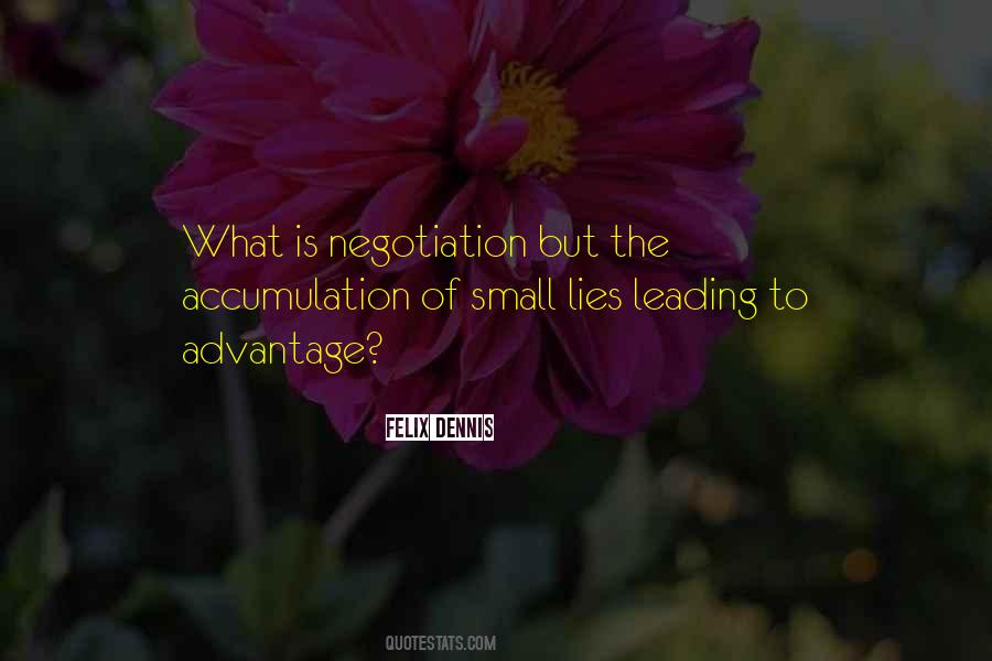 Quotes About Negotiation #653143