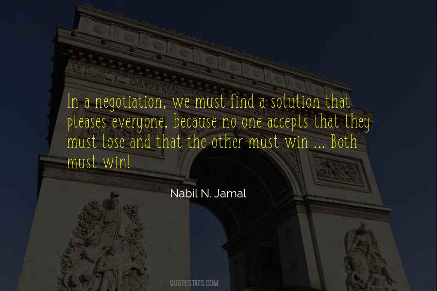 Quotes About Negotiation #672477