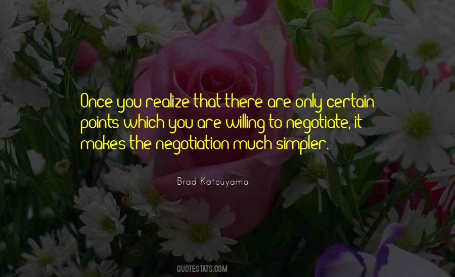 Quotes About Negotiation #775195
