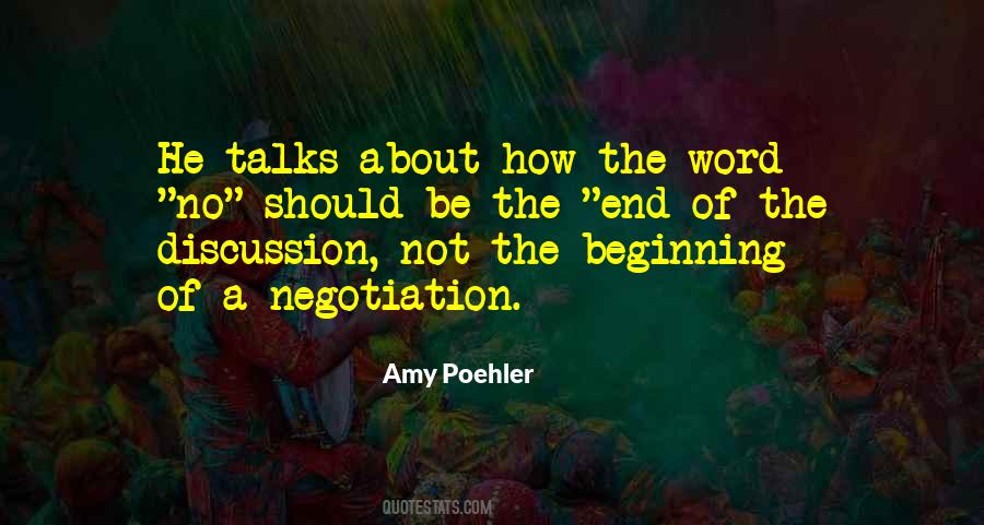 Quotes About Negotiation #955961