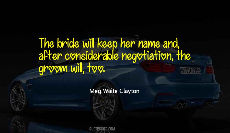 Quotes About Negotiation #97873