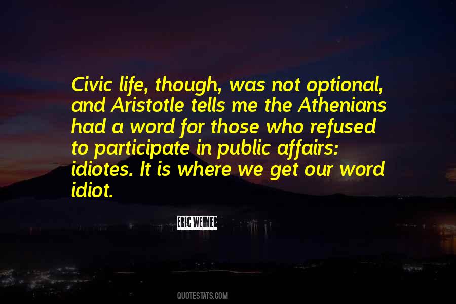 Quotes About Athenians #381536