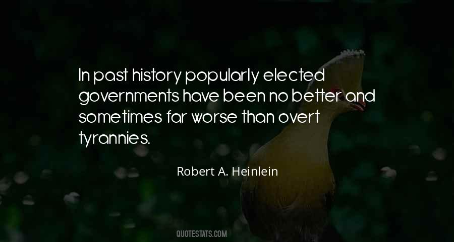 Quotes About Past History #1267187