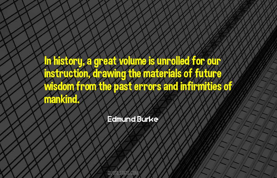 Quotes About Past History #23608