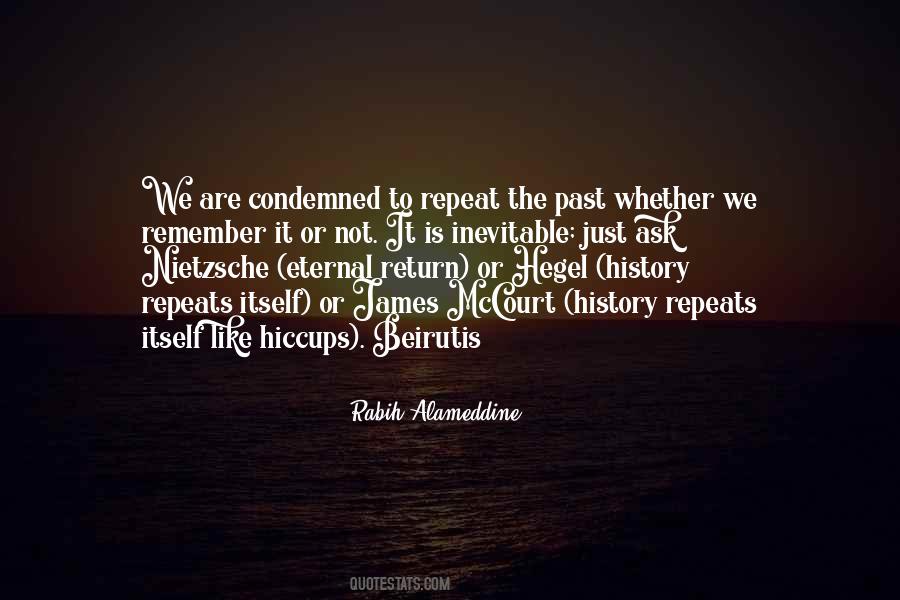 Quotes About Past History #93183