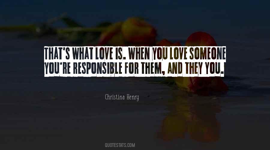 Quotes About What Love Is #1189756