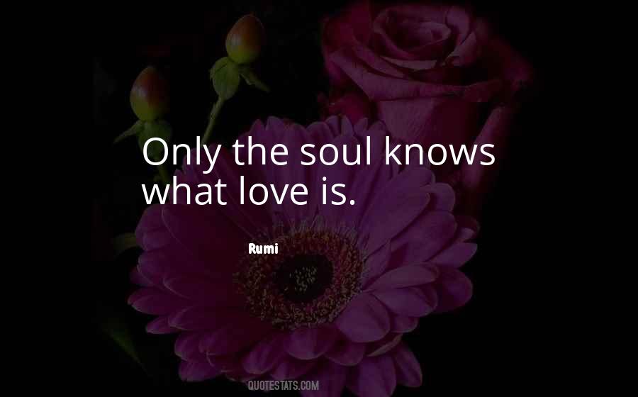 Quotes About What Love Is #1504462