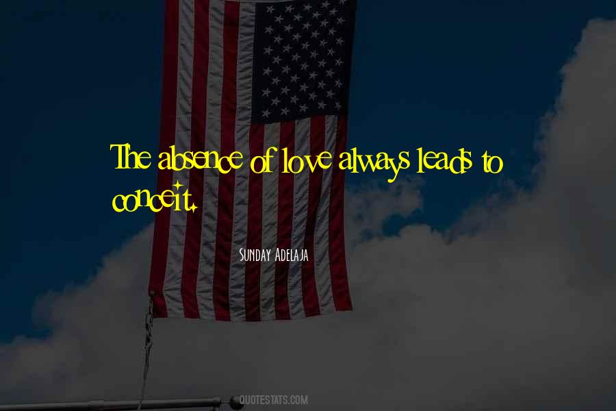 Absence Love Quotes #324054