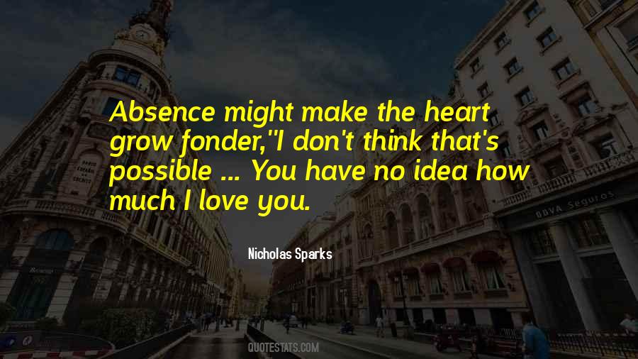 Absence Love Quotes #588842