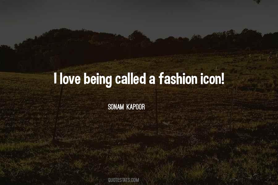 Quotes About Fashion Icon #1502457