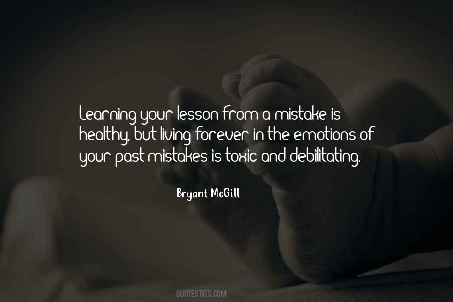 Quotes About Learning From The Mistakes #1064830