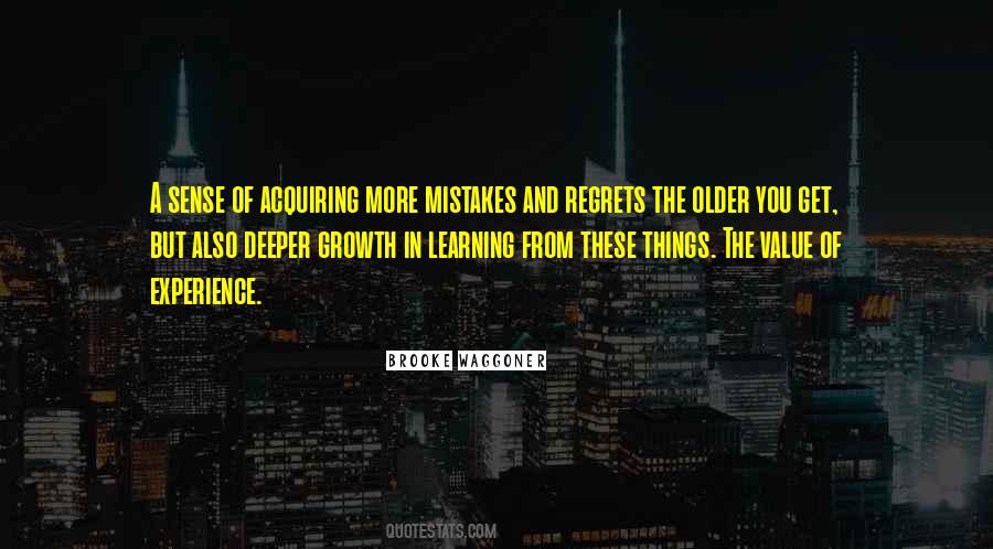 Quotes About Learning From The Mistakes #112601