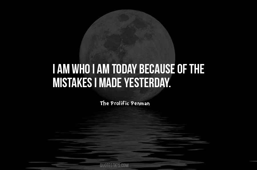 Quotes About Learning From The Mistakes #1708860