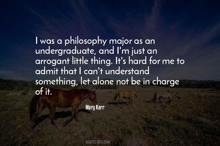 Quotes About Undergraduate #1037547