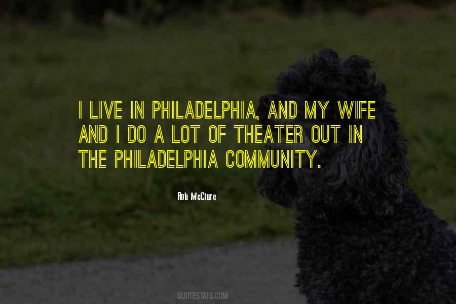 Quotes About Philadelphia #1190126
