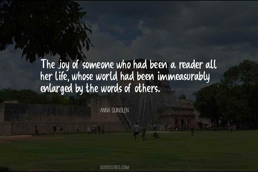 Quotes About Joy Of Reading #1116960