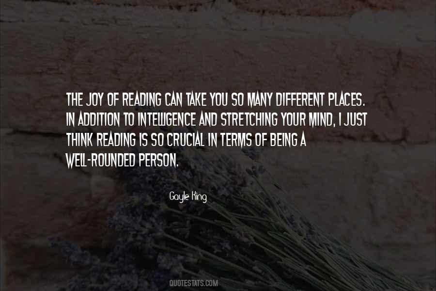 Quotes About Joy Of Reading #136636