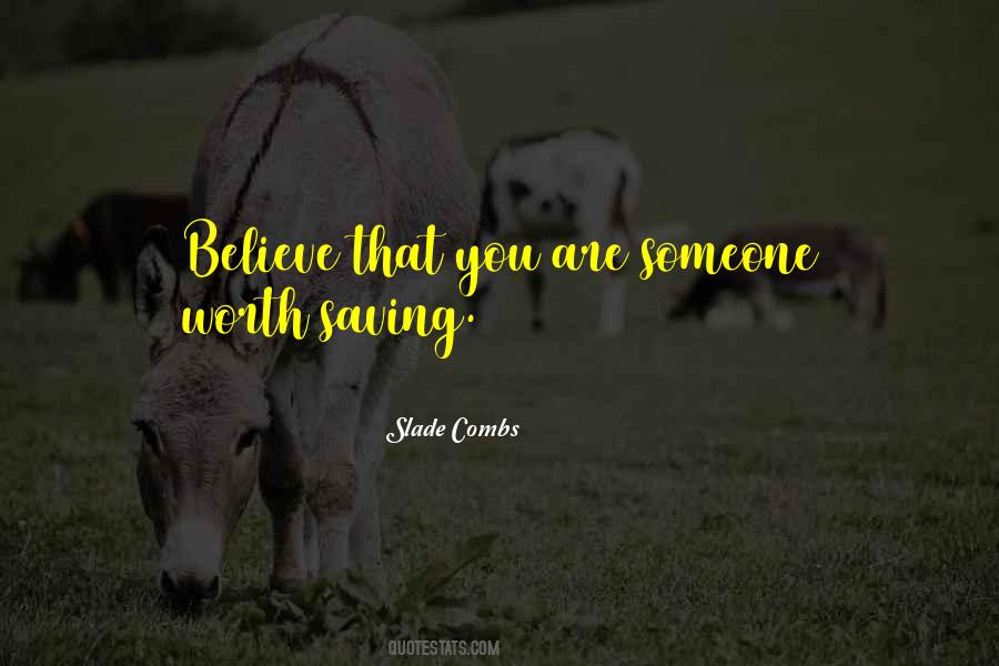 Quotes About Saving Someone #136327