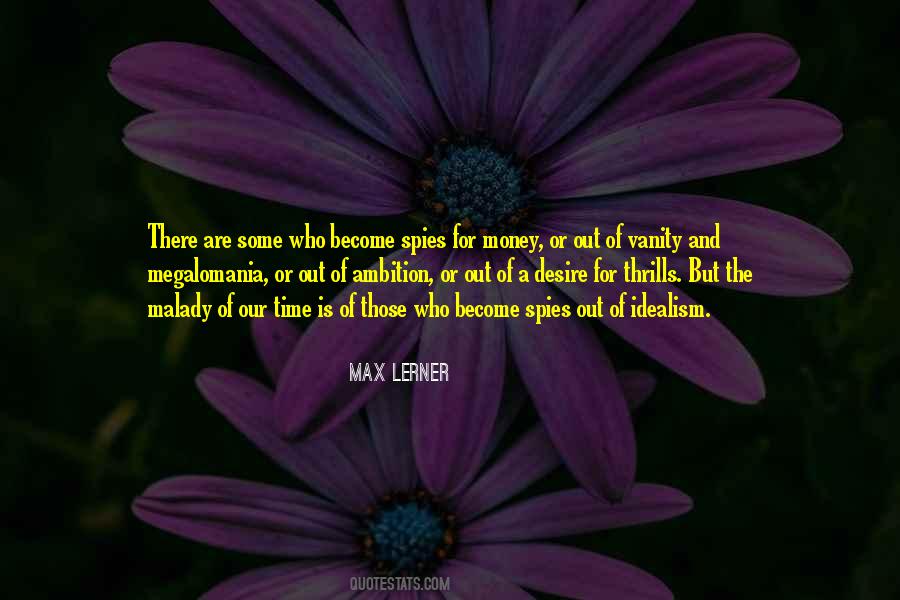 Quotes About Desire For Money #82652
