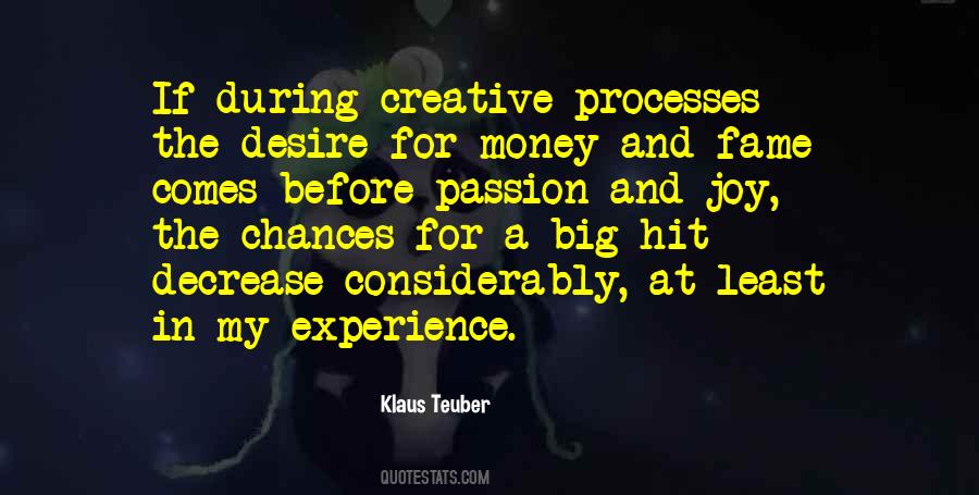 Quotes About Desire For Money #85488