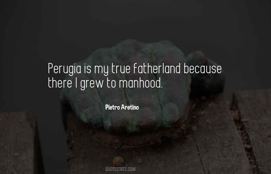 Quotes About Manhood #178937