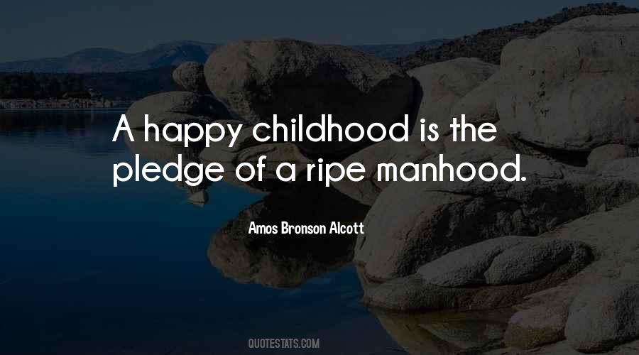 Quotes About Manhood #294043